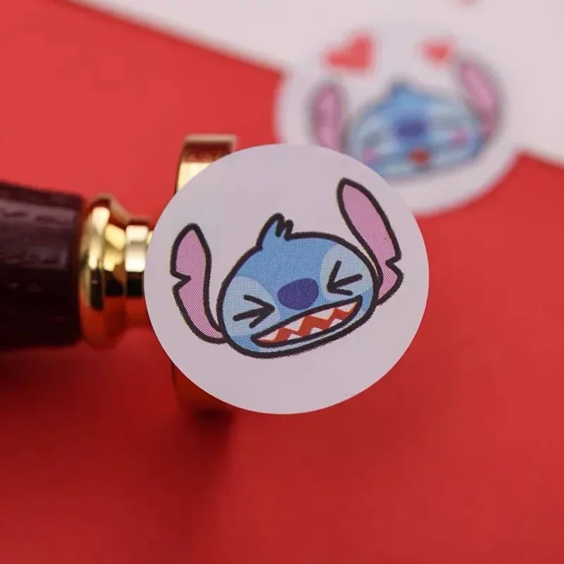 Фото 500 шт. Kawaii Stitch Diy наклейки аниме печать этикетка декоративные мультяшные детские вечерние конфеты наклейки рулоны наклейки игрушки №5