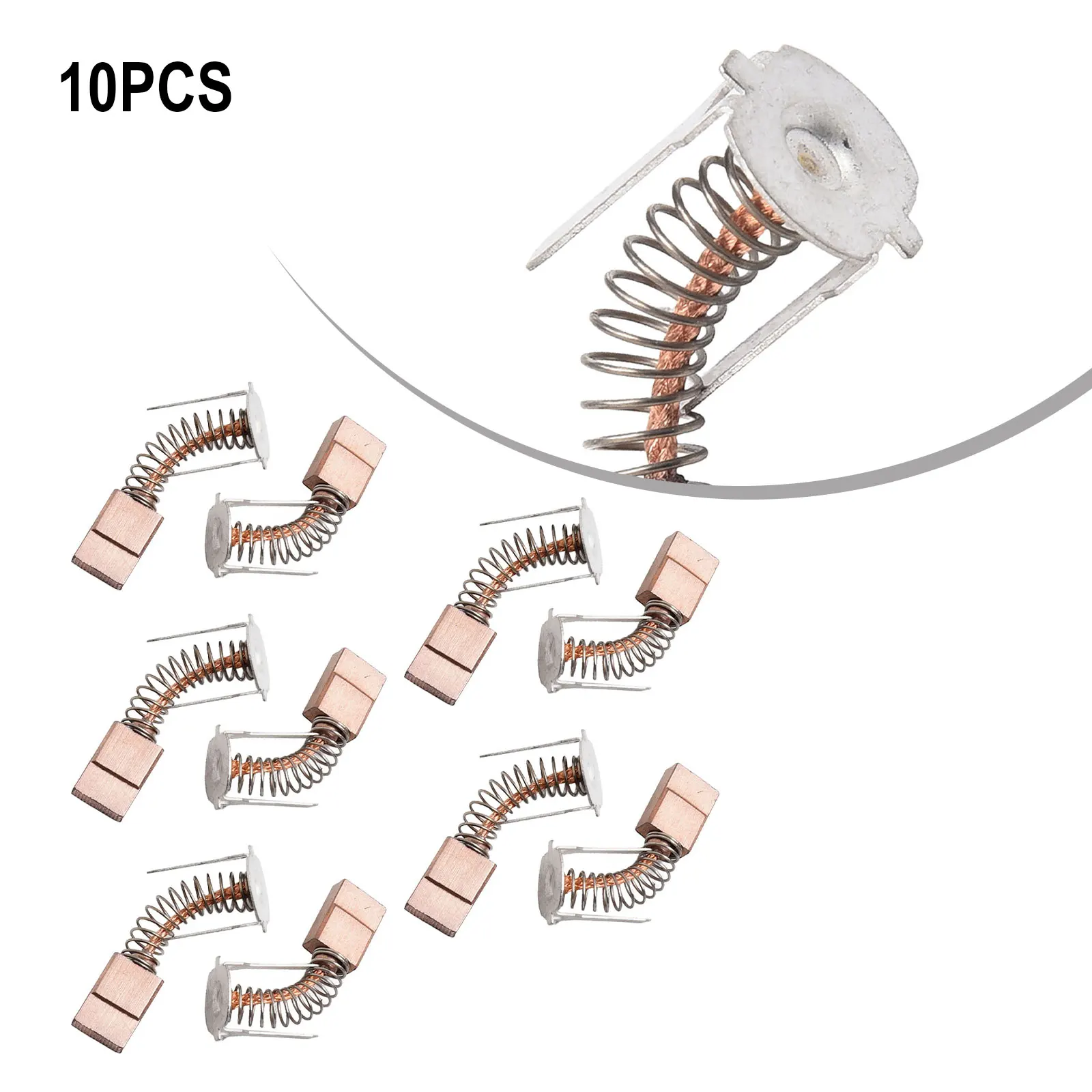 10 шт. карбоновые щетки для угловой шлифовальной машины GSR GSB 180-LI 140-LI