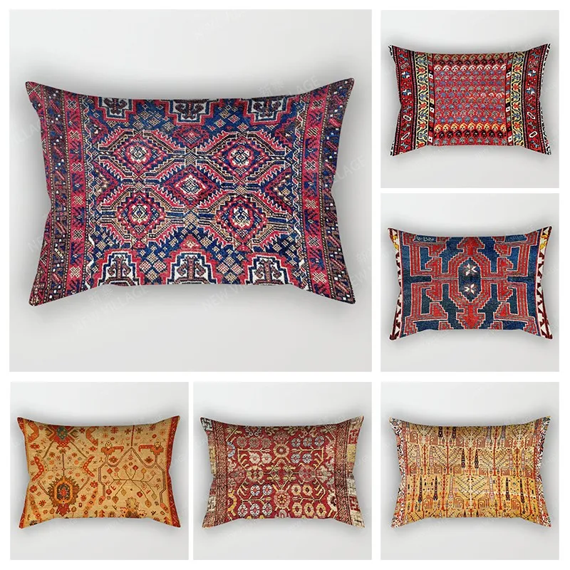 

Скандинавский винтажный осенний домашний декор 30*50 см наволочка для диванной подушки в стиле бохо подушка для гостиной чехол 50x70 30x50 см 40x60 Марокканская Персия