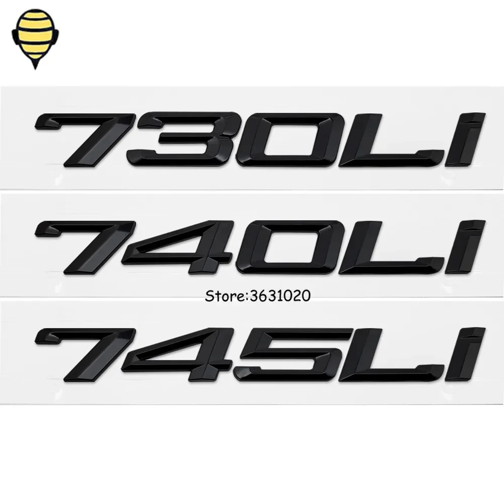 Металлический Стайлинг автомобиля для BMW 7 серии авто 3D крышка багажника задняя - Цена: 1566