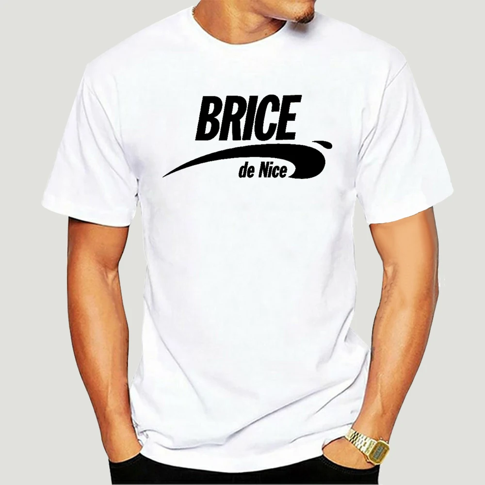 

Funny Men t shirt white t-shirt tshirts Black tee Brice De Nice Men T Shirt Short Sleeve Summer Fashion 6755X