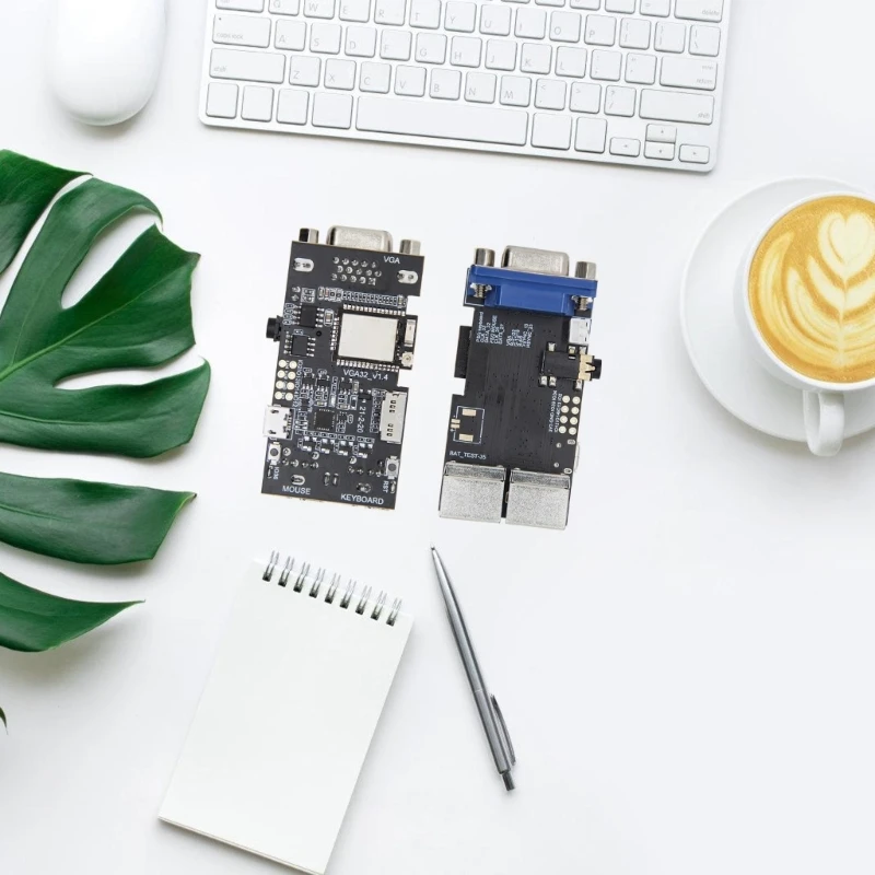 Модуль VGA32 VGA PSRAM V1.4 Контроллер PS/2 Мышь Клавиатуры Схемы Плата Графическая