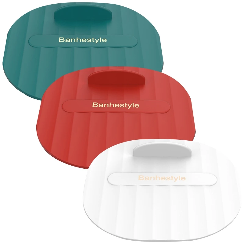 

Hair Catcher Durable Silicone Hair Stopper Shower Drain Covers Easy to Install and Clean Suit for Bathroom Bathtub