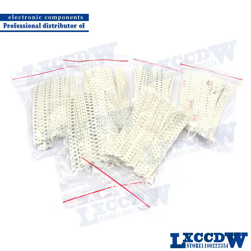 

36 значений * 20 шт. = 7 20 шт. 0805 SMD конденсатор в ассортименте, 1 пФ ~ 10 мкФ, компоненты для самостоятельной сборки, набор образцов, новый и оригинальный