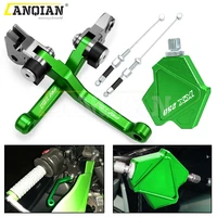 kx250 cnc dirt bike brake clutch levers stunt clutch easy pull cable system set for kawasaki kx 250 2019 motocross accessories