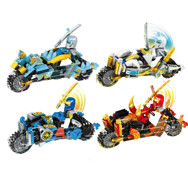 Мини-модель Disney Ninja Warriors механические доспехи блоки героев совместимые с Technic Anime