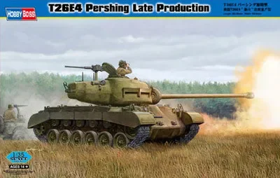 Hobby Boss 1/35 82428 T26E4 Pershing Late Production пластиковая модель комплект масштабной модели