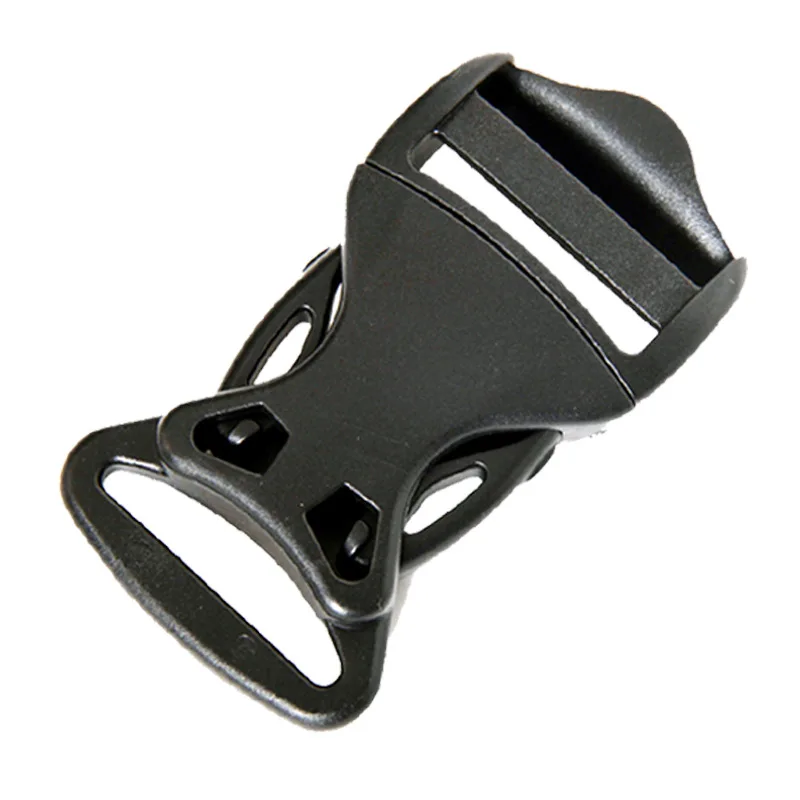 

MQ045-2013 Luggage accessories plastic solid color transparent buckle