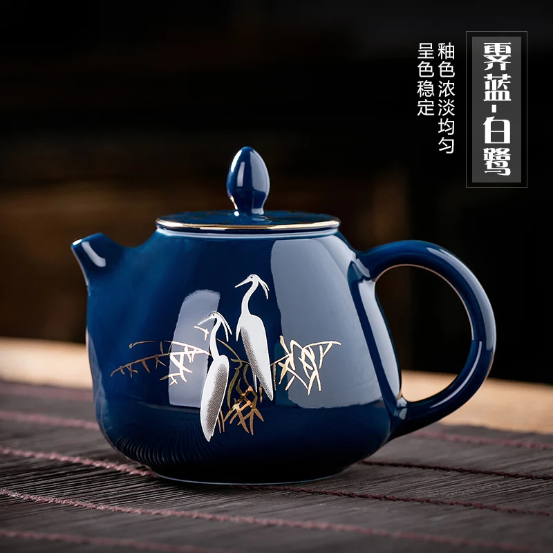 

Infuser Teapot Warmer Ceramic Cozy Cover Chinese Tea Set Ceramic Tea Infuser Tea Pot Porcelain Tea Kettle Teapots BG50TS