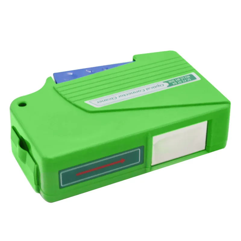 Optical Fiber Connector Cleane Fiber Conector Cleaning Box Cassette Fiber End Cleaner Fiber Cleaning Tool