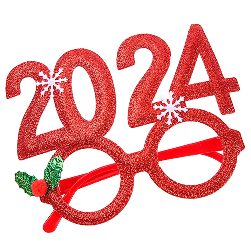 

Novelty Christmas Glasses Funny Eyewear Holiday Glasses Party Supplies Decoration