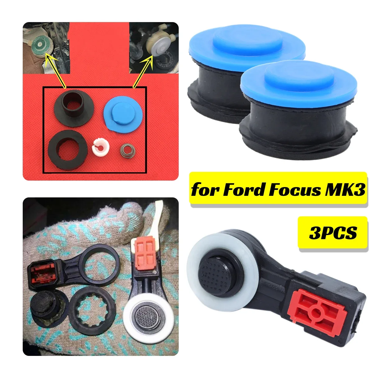 1 комплект для Ford Focus MK3 ремонтный троса переключения передач MT рычаг концевой