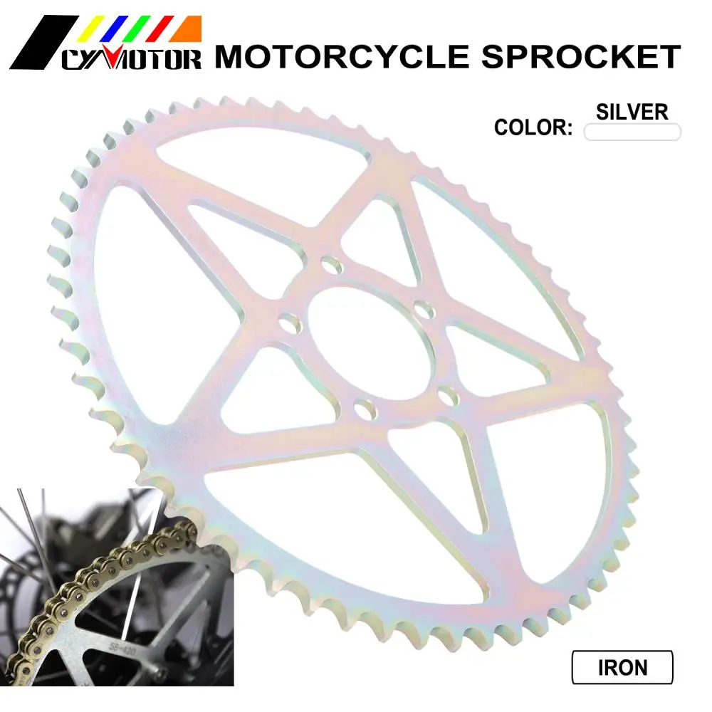 

Motorcycle Accessories 48T 58T Chain Sprocket For Sur Ron Sur-Ron Surron Light Bee X S Electric Cross-country Bike