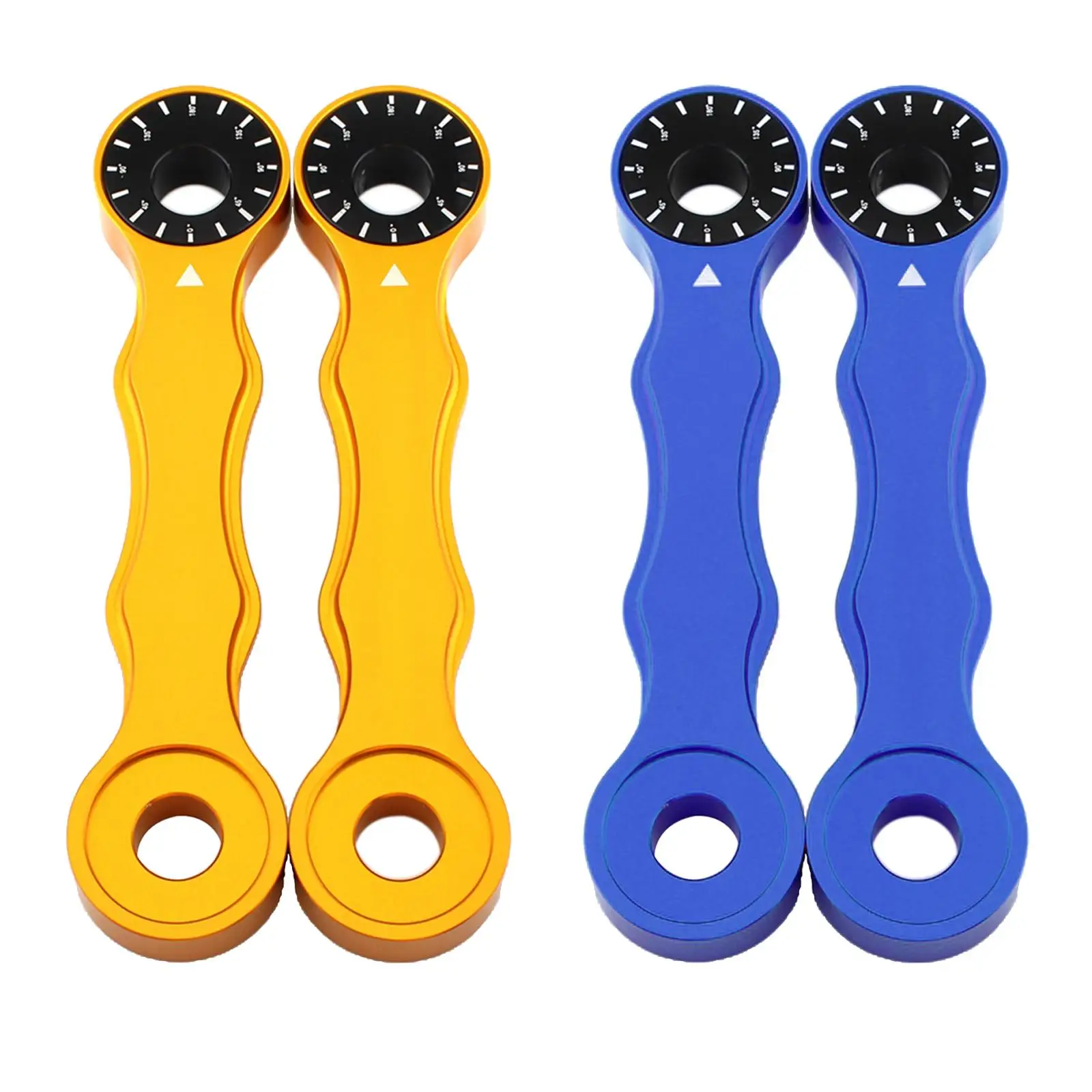 

2 Pieces Motorcycle Lowering Links Set replace parts for Suzuki RM125 200