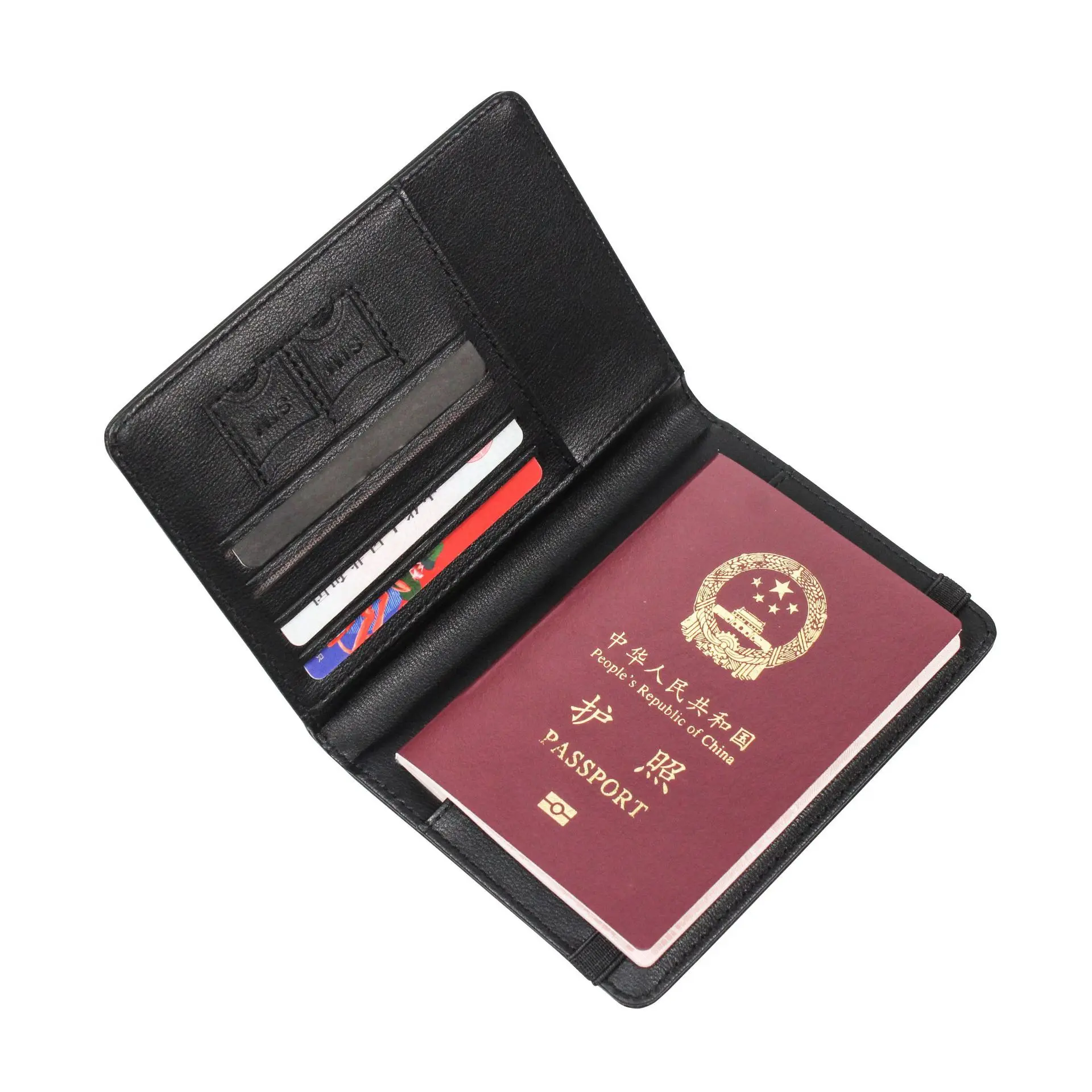 PU Leather Passport Holder Vaccine Card Holder RFID Blocking Travel Wallet Id Card Case Passport Cover for Women/Men
