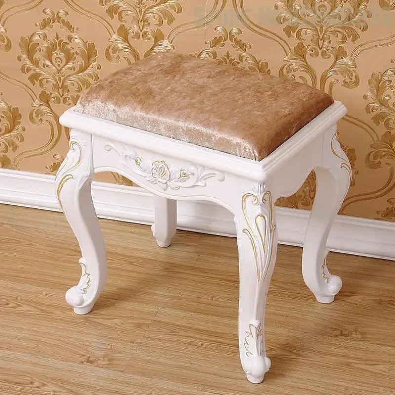 Пасторальный стул для маникюра тканевый Корейский простой модный макияжа