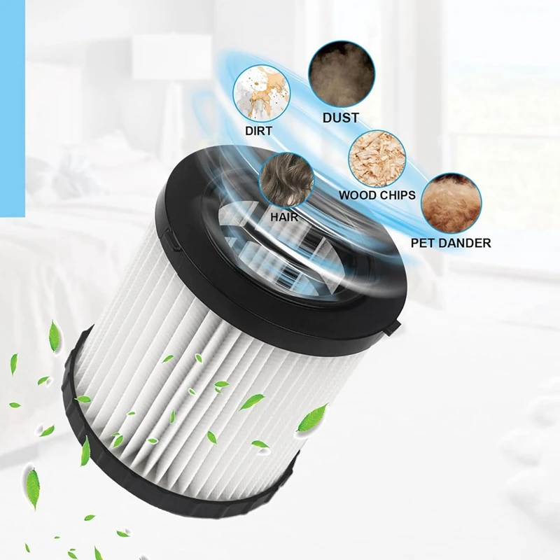 3 шт. DCV5801H вакуумный фильтр Hepa для Dewalt Shop Vac DCV580 DCV581H вакуумные картриджные фильтры