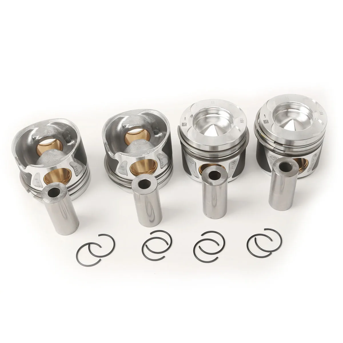 

4PCS 6510300417 6510300917 6510301017 6510303317 Piston Kit for Mercedes OM651 With Piston Rings & Bolts Cylinder Dia 83MM