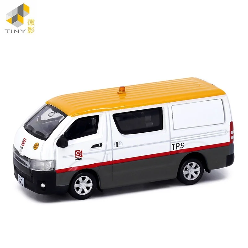 

Крошечный 1:64 Toyota Hiace имеет модель автомобиля из сплава