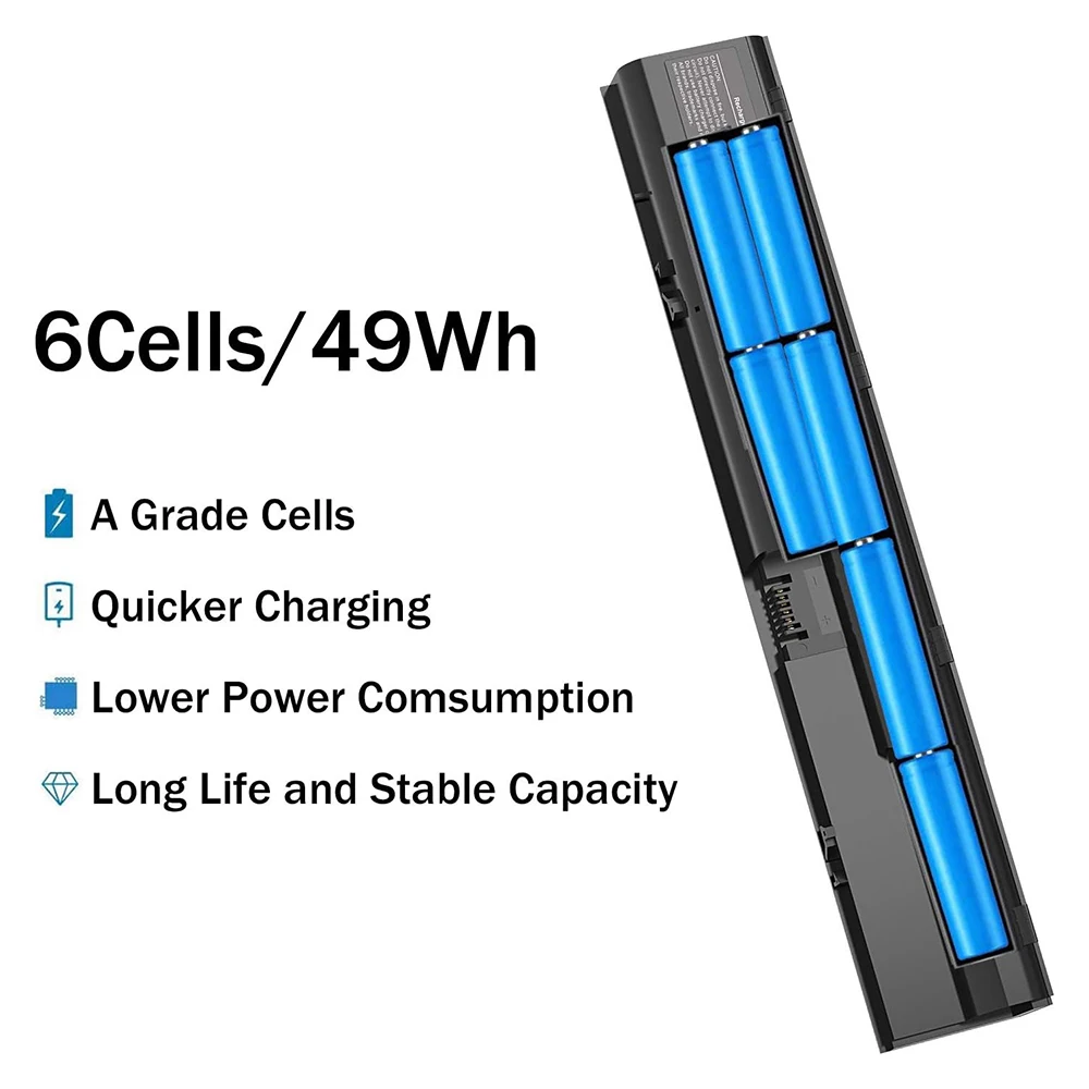 Фото 633805-001 для HP ProBook 4540S 4530S 4440S 4430S 4540 4540S 6460B 633809-001 PR06 PR09 HSTNN-DB2R HSTNN-IB2R HSTNN-LB2R HSTNN-OB2R 633733-1A1 633733-241 №3