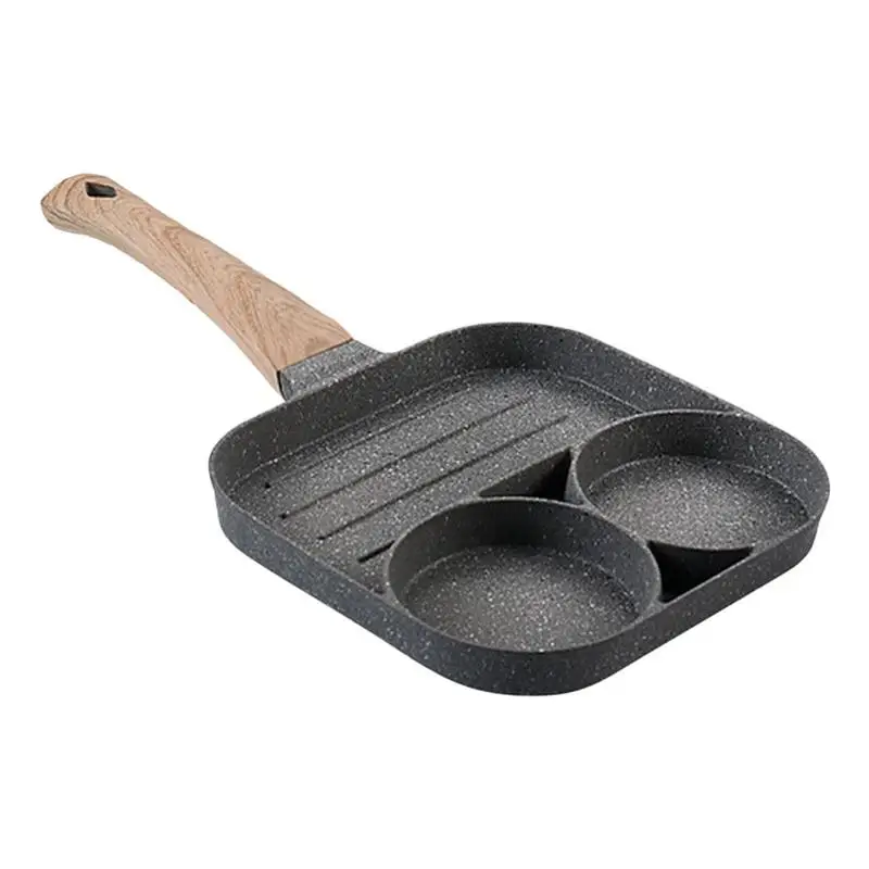 

Cup Egg Frying Pan Steaks Pan Foodgrade Aluminum Alloy With Nonstick Coating Egg Cooker Pan For Making Breakfast
