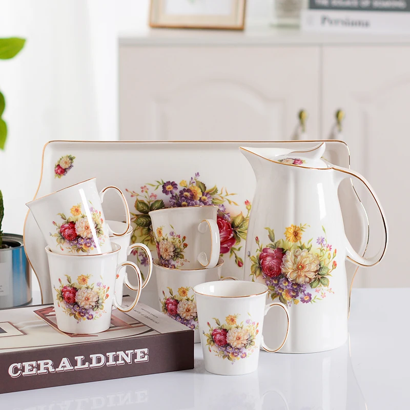 

Керамический термос для воды, большая Бытовая бутылка без взрыва, чайник, кувшины, керамический термос для холодной воды