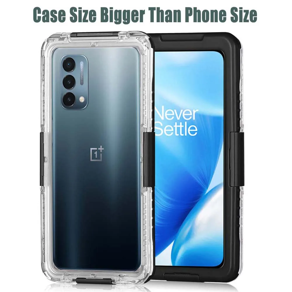 Waterproof Case for OnePlus 11R 10 9 Pro 9R Cases for OnePlus 10T 8T 8 7 Pro Swimming Diving Shockproof Cover Protective Shell