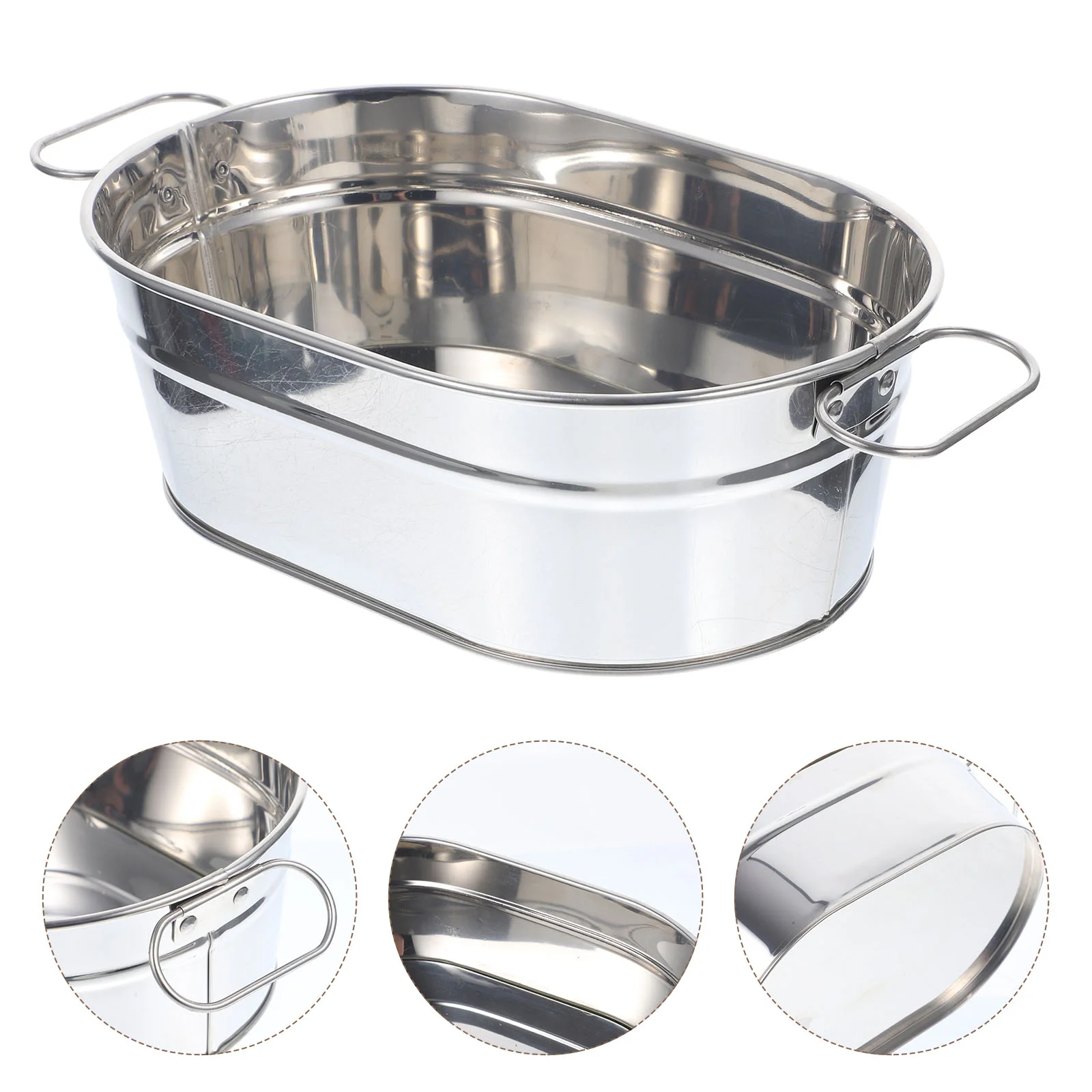 

Practical Multifunctional Restaurant Serving Tray Home Popcorn Bucket Chip Baskets For Serving Popcorn Holder