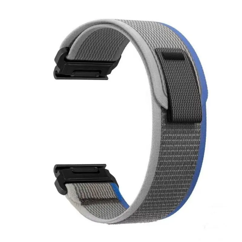 Фото Ремешок Quickfit 20 22 26 мм Trail Loop для Garmin Fenix 5 Plus 6 Pro 7X Tactix 7 8 AMOLED 45 47 51 Instinct 2 2S 2X 3 Ремешок для часов №5