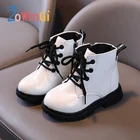 Зимние Детские Ботинки Martin, размер 21-30, теплые зимние ботинки, детская обувь для малышей, теплые короткие ботинки для мальчиков и девочек, детские ботинки