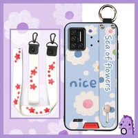 Soft Shockproof Phone Case For UMIDIGI Bison Original Soft Case Anti-dust Lanyard Anti-knock ring