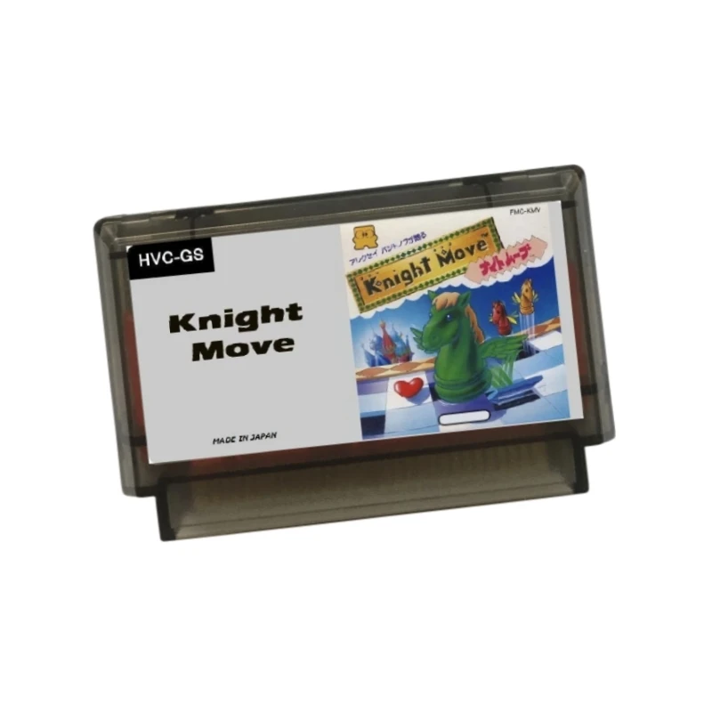 

Knight Move English / Japanese ( FDS Emulated ) Game Cartridge for FC Console 60Pins Video Game Card