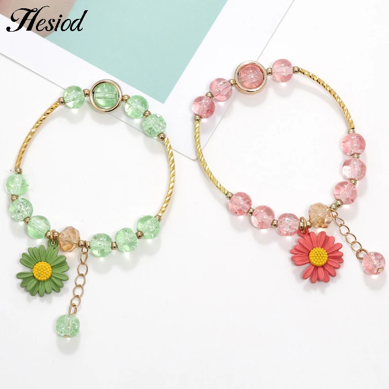 Женский браслет Hesiod в виде маргариток