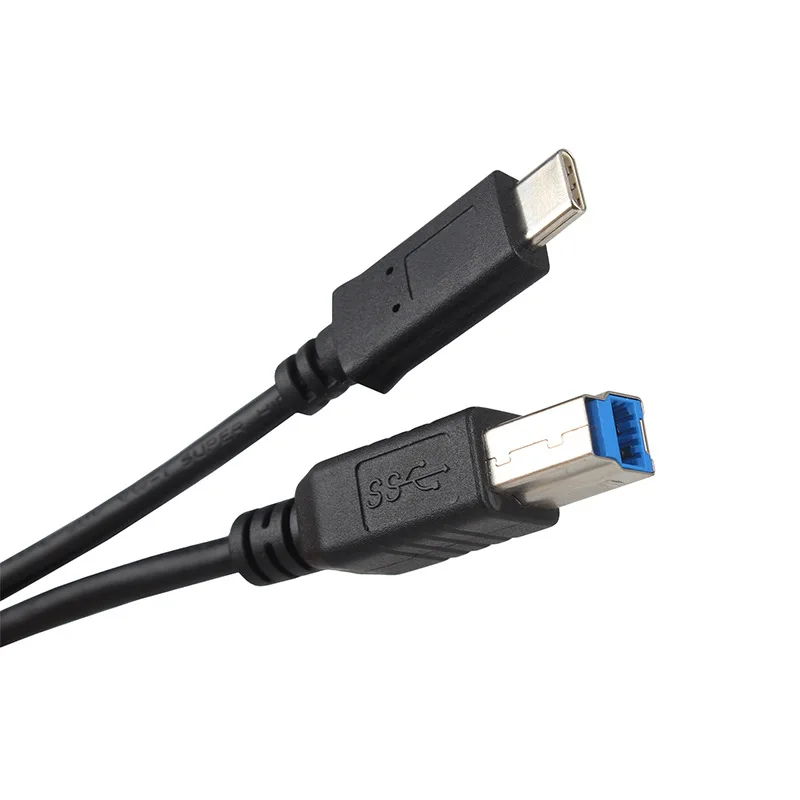 

Type-C to USB 3.0 Type B 5Gbps Data Cable Compatible with New Macbook Pro HP Canon Brother Epson Dell Samsung Printer Scanner