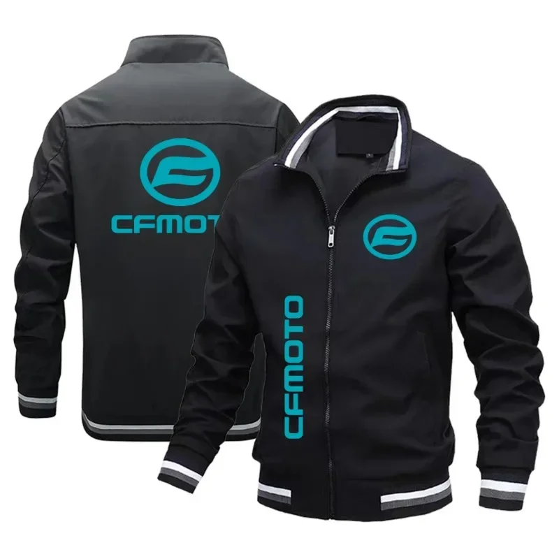 Новая модная мужская куртка с логотипом CFMOTO мотоциклетная 2024 для Катара уличная