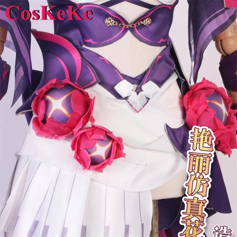 CosKeKe Sirin Косплей Аниме Игра Honkai Impact 3rd Костюм Прекрасная Милая Униформа Платье