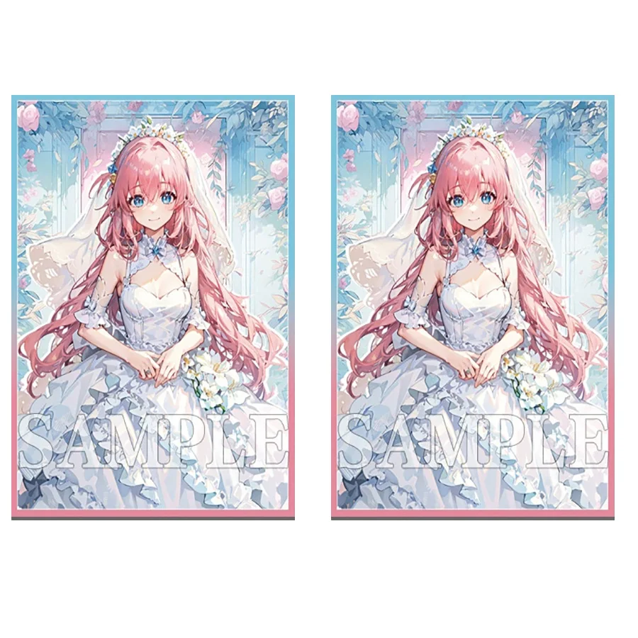 60 шт. 67X92 мм стандартного размера лазерные рукава для карт аниме защитные чехлы