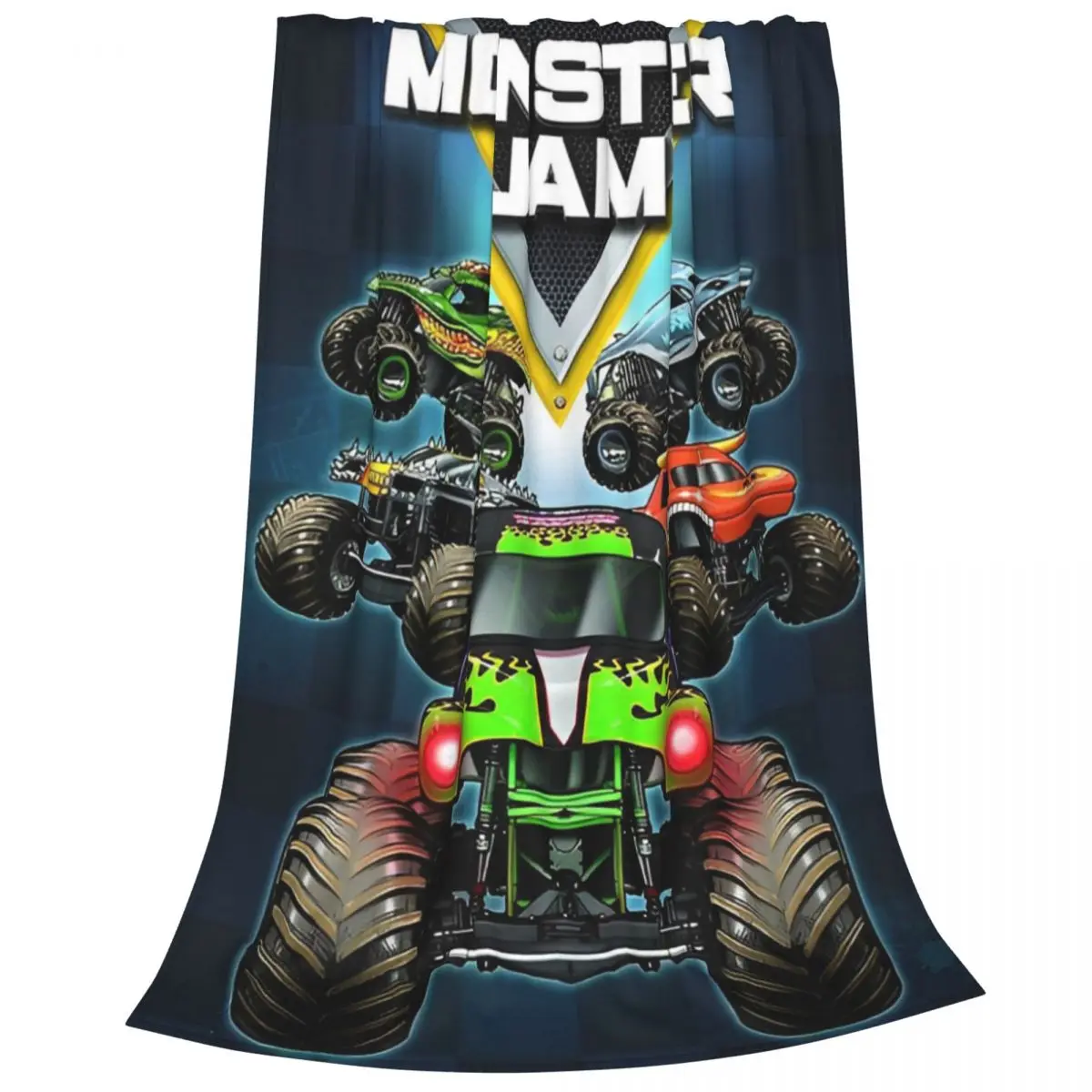 Одеяло Monster Jam Grave Digger Truck фланелевые теплые пледы для постельного белья дивана
