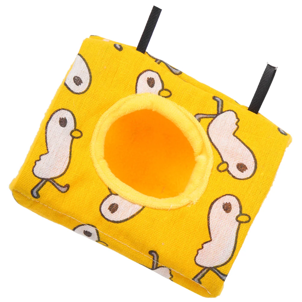 

Nest Box Bird Cage Hanging Hammock Parrot Warm Shelter Household Sleeping Bed Tent