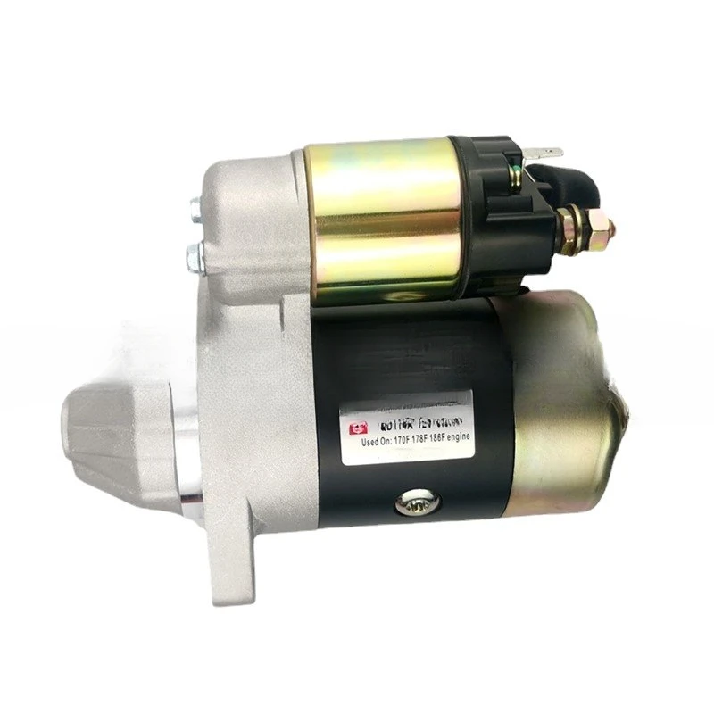 

12V Air-cooled Diesel Generator Agricultural Machinery Starting Motor 170F 178F 186F 188F 192F QD114A 0.8kw