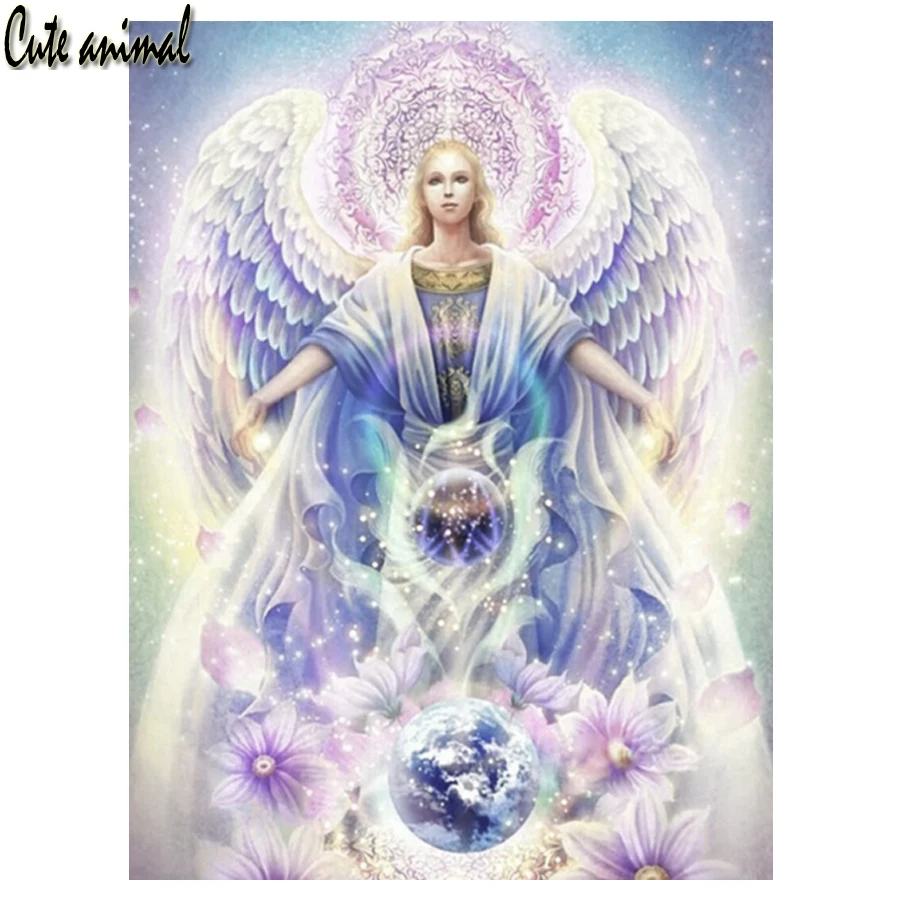 

Алмазная 5D картина с ангелом «сделай сам», полная Алмазная мозаика, наша религия, вышивка крестиком, искусственная вышивка, домашний декор, подарок ручной работы