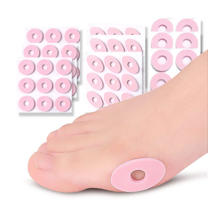 

Toe And Foot Protectors Corn Bunion Pads Toes Callus Feet Sore Shoes Sticker Pads Self Adhesive Cushions Soft Heel Pad Foam