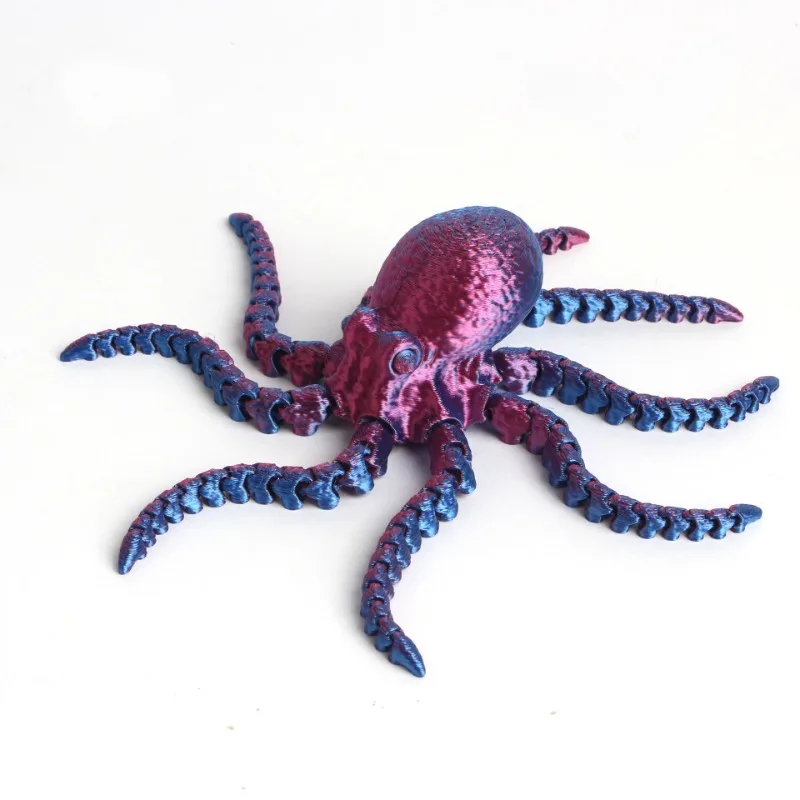 

Фигурка осьминога из пластика