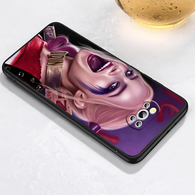 Чехол для телефона Harley Quinn отряд самоубийц Xiaomi POCO M4 M3 C3 X4 X3 X2 F3 F1 Pro NFC GT Mi Play Mix 3 A2 lite