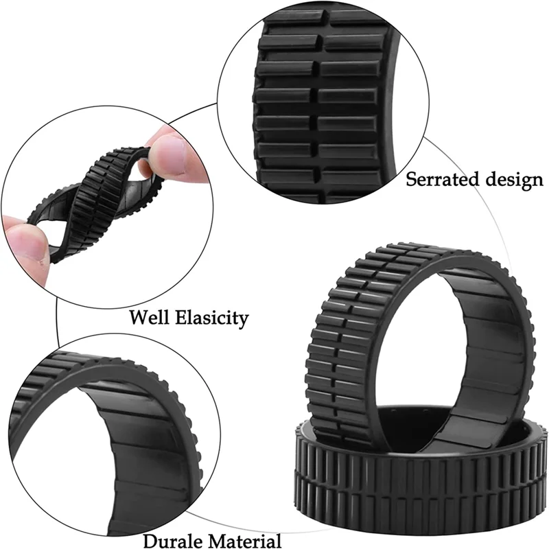 2 шт. Нескользящие колесные шины для iRobot Braava 380 380T 320 Mint5200 запасные части