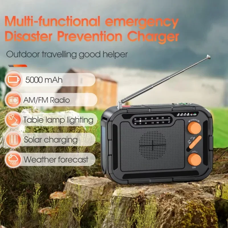 Портативный аварийный источник питания большой емкости 5000 мАч