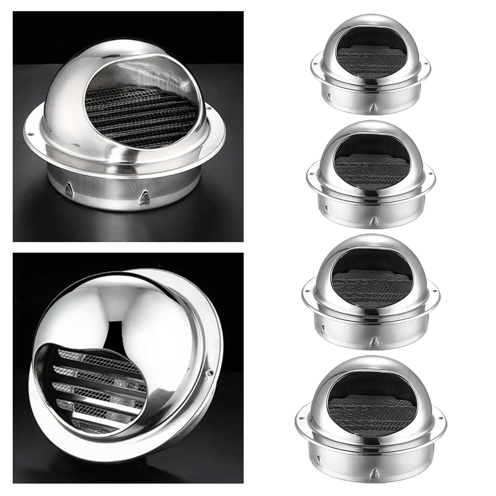 Вентиляционное отверстие из нержавеющей стали воздуховод для извлечения