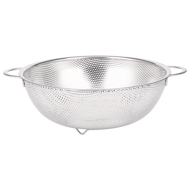 

Micro-Perforated Stainless Steel Strainer 28.5 Cm Wide Argente