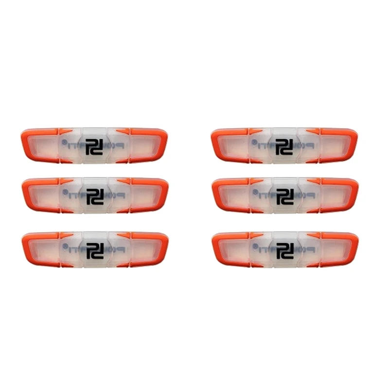 POWERTI 6 шт. длинная деталь для тенниса Противоударная Замена демпфера уменьшение