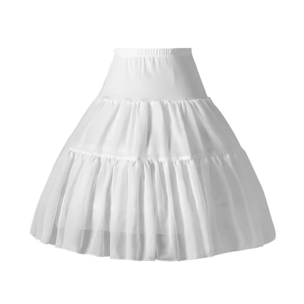 

Herringbone Skirt Layered Crinoline Lolita Petticoat Women Girls Smocked Dresses